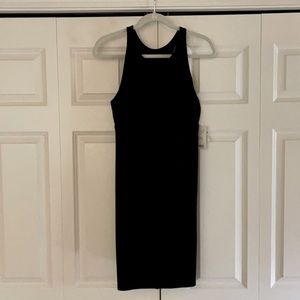 Black, casual summer dress. M